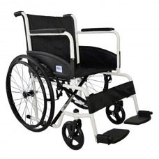 Αναπηρικό αμαξίδιο με μεγάλους τροχούς πτυσσόμενο Basic White 0813021