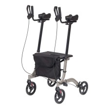 Περιπατητήρας αλουμινίου τύπου Rollator με στήριξη πήχη 0805452
